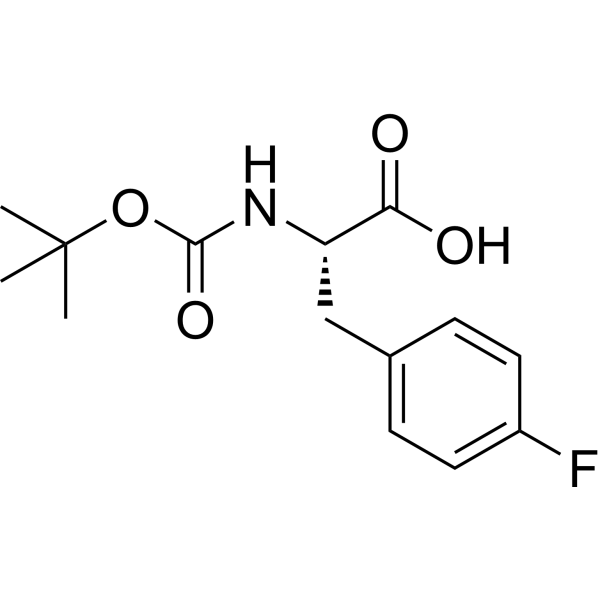 (S)-2-((tert-Butoxycarbonyl)amino)-3-(4-fluorophenyl)propanoic acid 41153-30-4